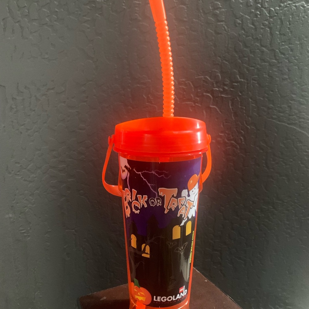 Legoland Brick or Treat Reusable Plastic Bottle